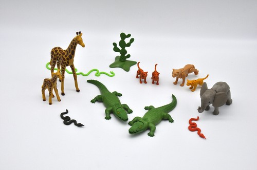 Rare playmobil lot animaux - -,
