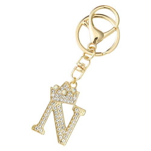 Porte clés couronne diamants - couronne,