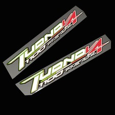 Autocollants Graphiques Réfléchissants Aprilia Tuono V4 1100 Factory X 2 Pièces