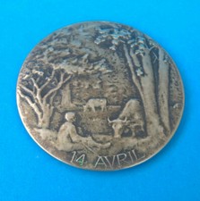 Ancien Miroir de Poche