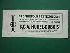 1/1991 PUB SCA HUREL-DUBOIS