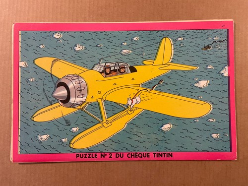 Puzzle chèque tintin - puzzle,
