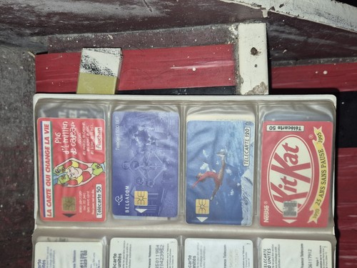 Télécartes puce - 45, à