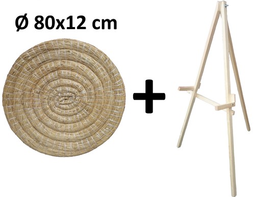 Cible tir arc - à, l'arc