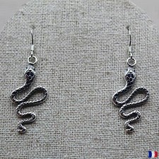 Boucles oreilles serpent - d’oreilles,