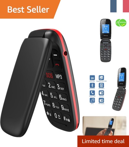 Téléphone clapet facile - téléphone,