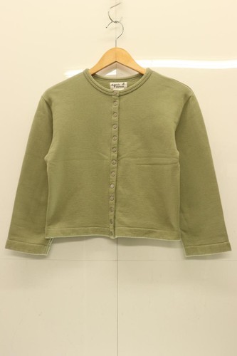 Cardigan vert femme agnes - cardigan, b