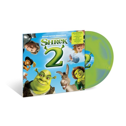 Shrek album vinyle - 2, bleu