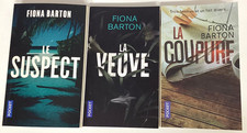 3 romans FIONA BARTON livre poche lot roman thriller policier