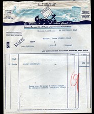 MAISONS-ALFORT (94) USINE / BISCUIT GONDOLO "BISCUITERIE L. MIRAND" en 1941