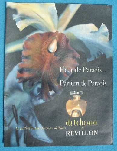 Publicité papier parfum - -,