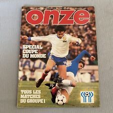Ancien Magazine Football Onze