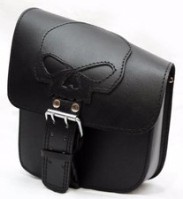 Sacoche latérale en Cuir