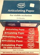 Papier articulé dentaire pour occlusion visible 20 livres
