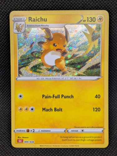 Carte pokemon raichu holo - carte,