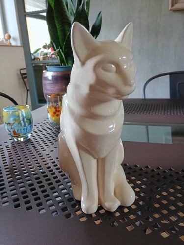 Chat faïence tampon - chat,