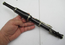 ANCIEN COUESNON FLAGEOLET 19eme 1889 PALISSANDRE FLUTE INSTRUMENT MUSIQUE PARIS