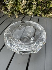 vide poche cendrier  cristal