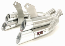 2 SILENCIEUX IXIL HYPERLOW INOX KAWASAKI Z1000 / SX 2010 / 2020 