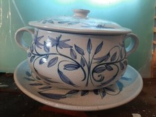 Plat Et Soupière Vallauris