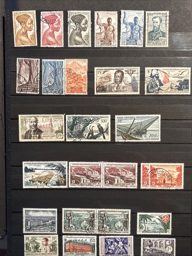 Timbres france colonies - france,