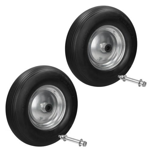 Roue brouette pu - 2x, 15"