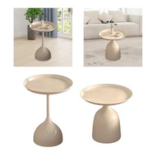 Table basse à bout rond