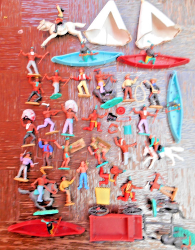 Lot figurine ancien jouet - ancien,