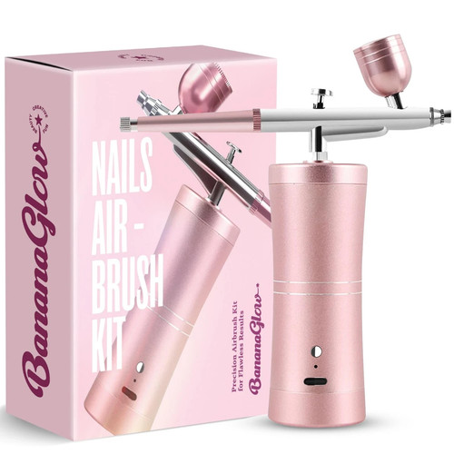 Nail airbrush kit with - airbrush,