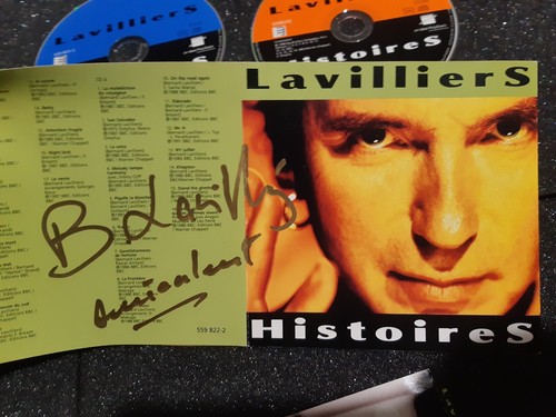 Bernard lavilliers autographe - bernard,