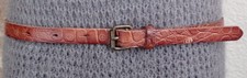 Ceinture vintage unisexe cuir