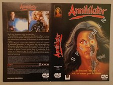JAQUETTE VHS - ANNIHILATOR -