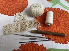 Lot outils dentellière couturière fil aiguille couture 