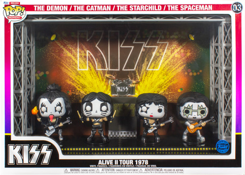 Pack funko pop albums kiss - pack,