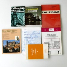 lot 7 livres en allemand- scolaires-baccalauréat-classes voir photos pour titres