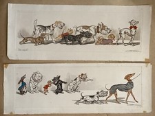 Lot - 2 gravures originales -