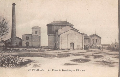 Cpa pauillac les usines - les,