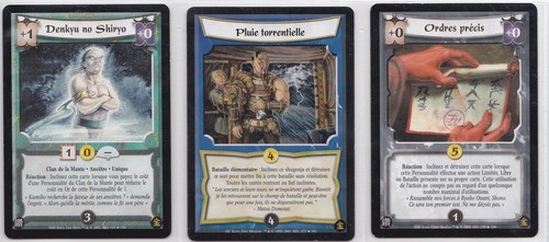 L5r lot cartes rares - l5r, de