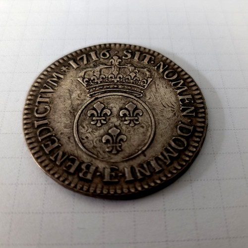 France louis demi - xv, demi-ecu