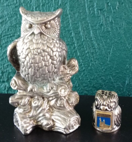 Figurine hibou chouette - figurine, en