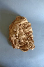 Masque d'Éole mural  en terre