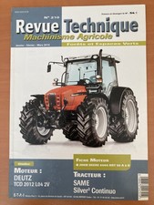 Revue technique machinisme agricole N°210 Tracteur SAME