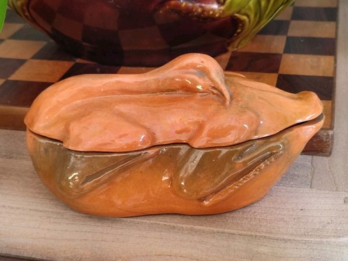 Ancienne terrine zoomorphe - terrine,