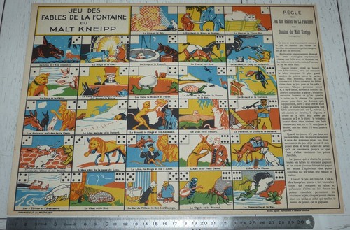 Rare cartonnage decoupage - decoupage, jeu