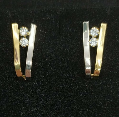 Boucles oreilles 18k 750 - boucles, d'oreilles