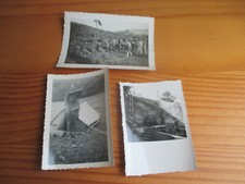 3 photo photographie  83 var  CHANTIER JEUNESSE ? 8 X 6 CM + - environ  n2