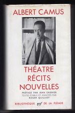 Albert Camus Théatre Récits