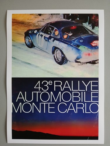 Monté carlo renault alpine - monté,