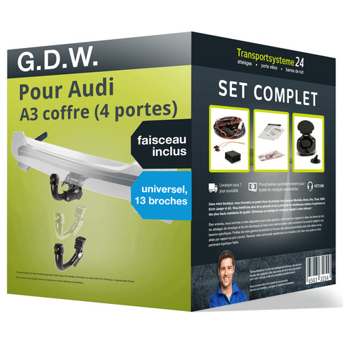 Attelage amovible pour - attelage, g.d.w.