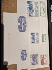 Timbres France Neufs ** 5 ENVELOPPES PRE-TIMBREES VUE D AVIONS